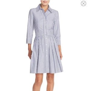 Eliza J Cotton Shirt Dress